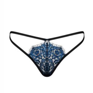 Yassmyne Sexy Kanten String – Blauw – Obsessive