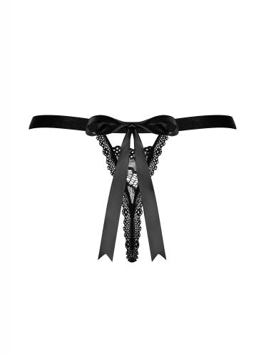 Isabellia Sexy Kanten String – Zwart – Obsessive