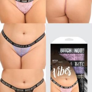 Bitch 3-Pack Strings – Curvy – Vibes