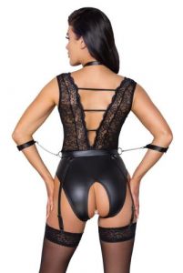 Jarretel Body Bondage – Zwart – Cottelli Bondage