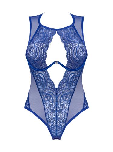 Giselia Kanten Body – Blauw – Obsessive