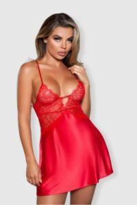 Carina Negligé – Rood – Be Wicked