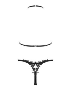Celia Noir – Doorzichtige Set – Zwart – Obsessive