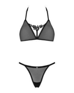 Celia Noir – Doorzichtige Set – Zwart – Obsessive