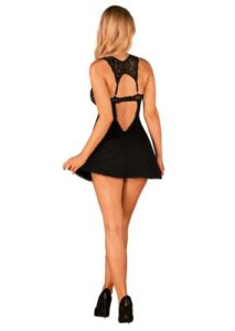 Donna Dream Kanten Babydoll – Black – Obsessive
